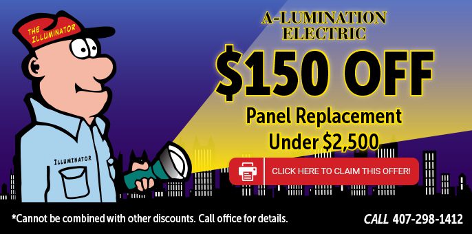 $150.00 Off Panel Replacement